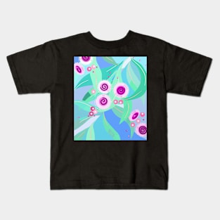 Gum flower digital painting Kids T-Shirt